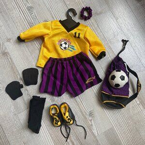 Vintage American Girl Soccer Outfit